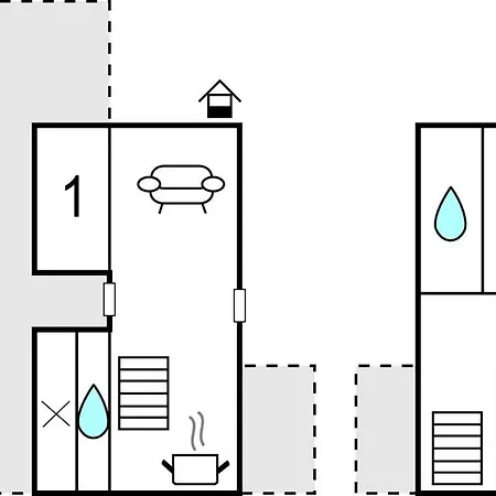 別荘 Three-bedroom In