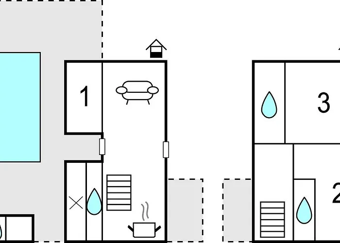 Hébergement de vacances Three-bedroom In